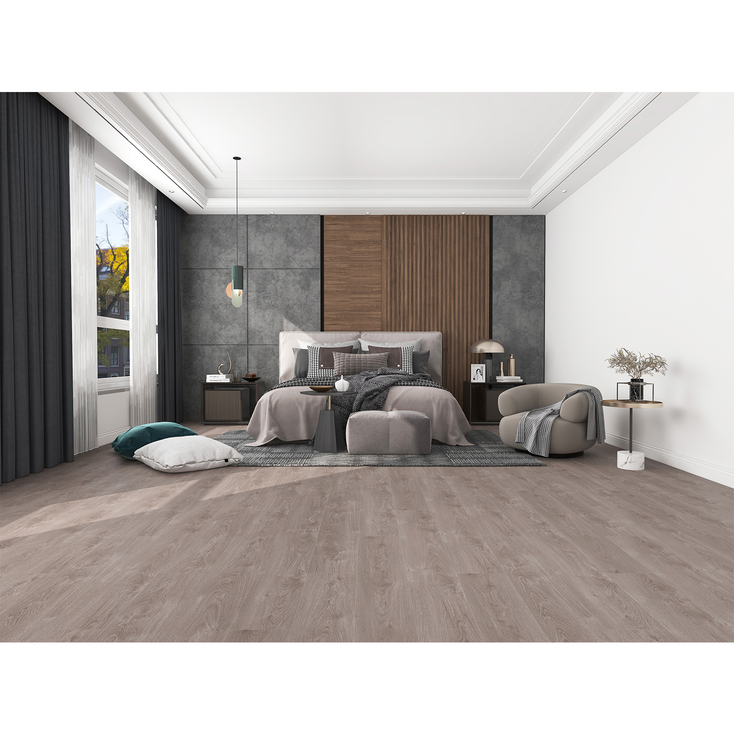 Floorest – 6mm Vinyl Click – Sky Beige- 1039 – 23.68 Sf/ Box - Image 2