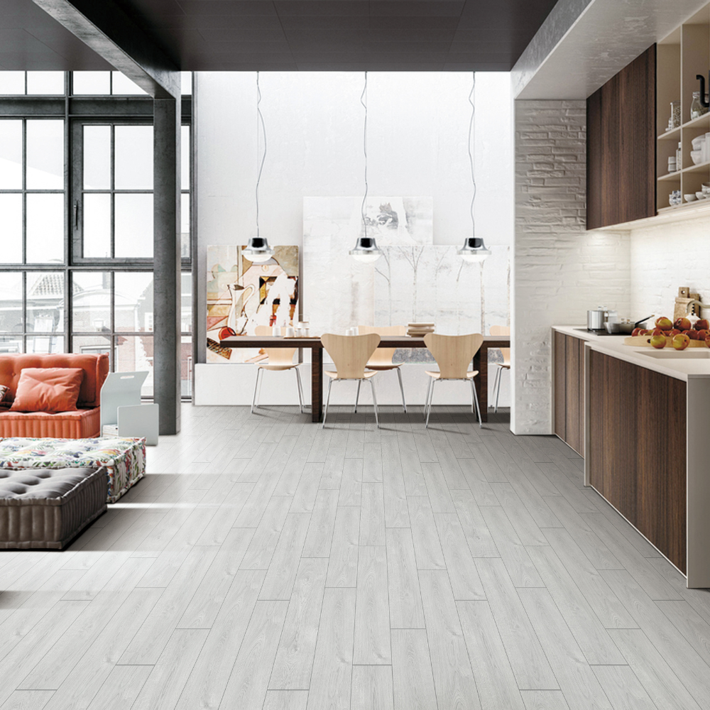 Floorest Porcelain Tile – Wood Look – Silver Oak 6 X 35 13.08Sf/Box – CT53001 - Image 2