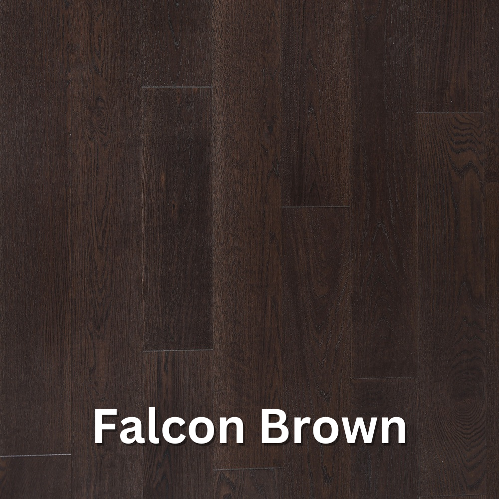 Floorest – 6 1/2 x 3/4 – White Oak Engineered Hardwood – Falcon Brown