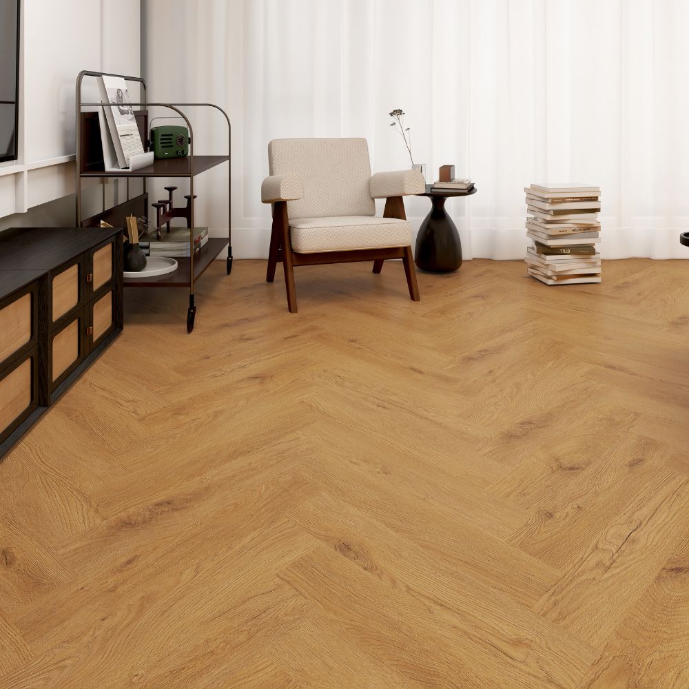 Floorest – 9mm Herringbone Vinyl Click – Tamba - Image 2
