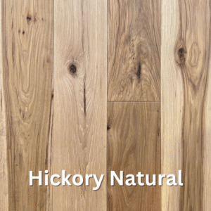 Floorest – 7 1/2 x 3/4 – Hickory/Oak 3mm Top Engineered Hardwood – Hickory Natural