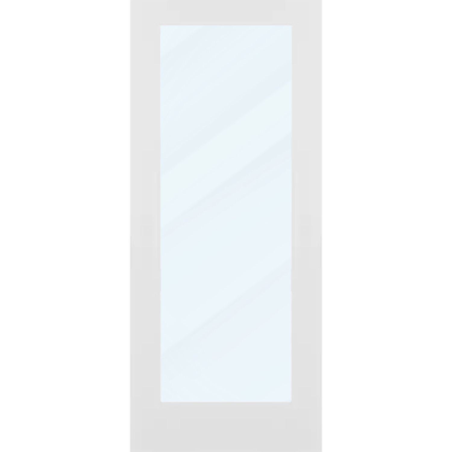 1 Panel Solid Core Door (Clear Glass) - Image 5