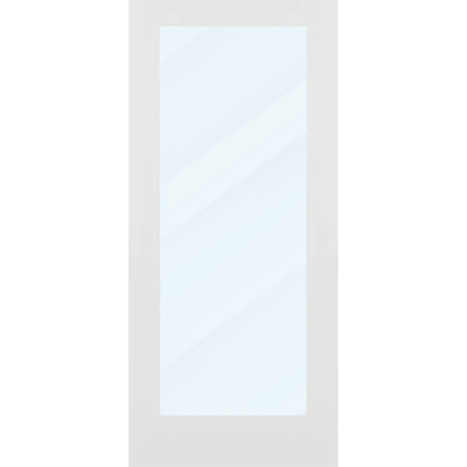 1 Panel Solid Core Door (Clear Glass) - Image 6