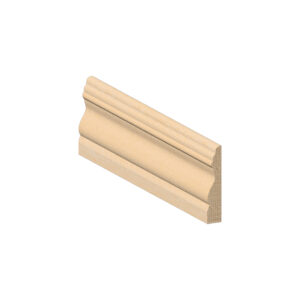Casing Colonial Unfinished – 2 3/4" x 5/8" – Oak