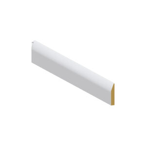 Shoe Moulding Modern Edge – 1 5/8" x 3/8" x 12' – MDF