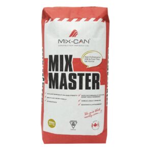 MIX CAN – MIXMASTER (Grey) – High Performance Uncoupling Mortar 50lbs (Red Bag)-60 BAGS/SKID