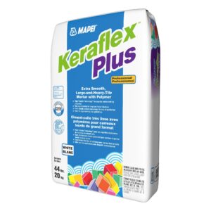 94482-44 – Mapei Keraflex Plus – Extra Smooth Large and Heavy Tile Mortar – White