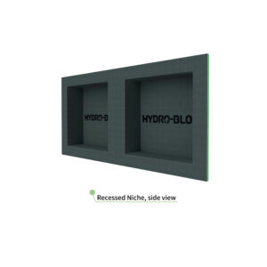 HydroBlok – 32″ x 16″ Recessed Double Wide Niche – HBRDWSN3216