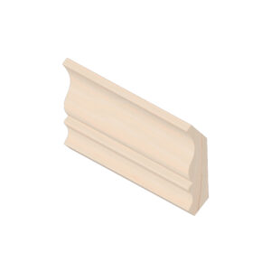 Crown Moulding Unfinished – 3 1/4" x 3/4" – Maple