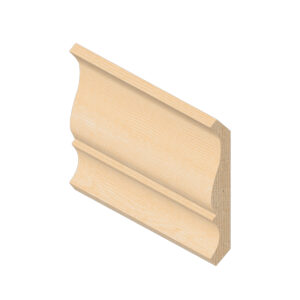 Crown Moulding Unfinished – 4 1/4" x 3/4" – Oak