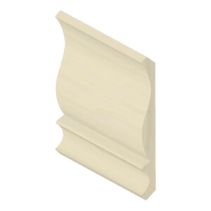 Crown Moulding Unfinished – 5 1/4" x 3/4" – Poplar