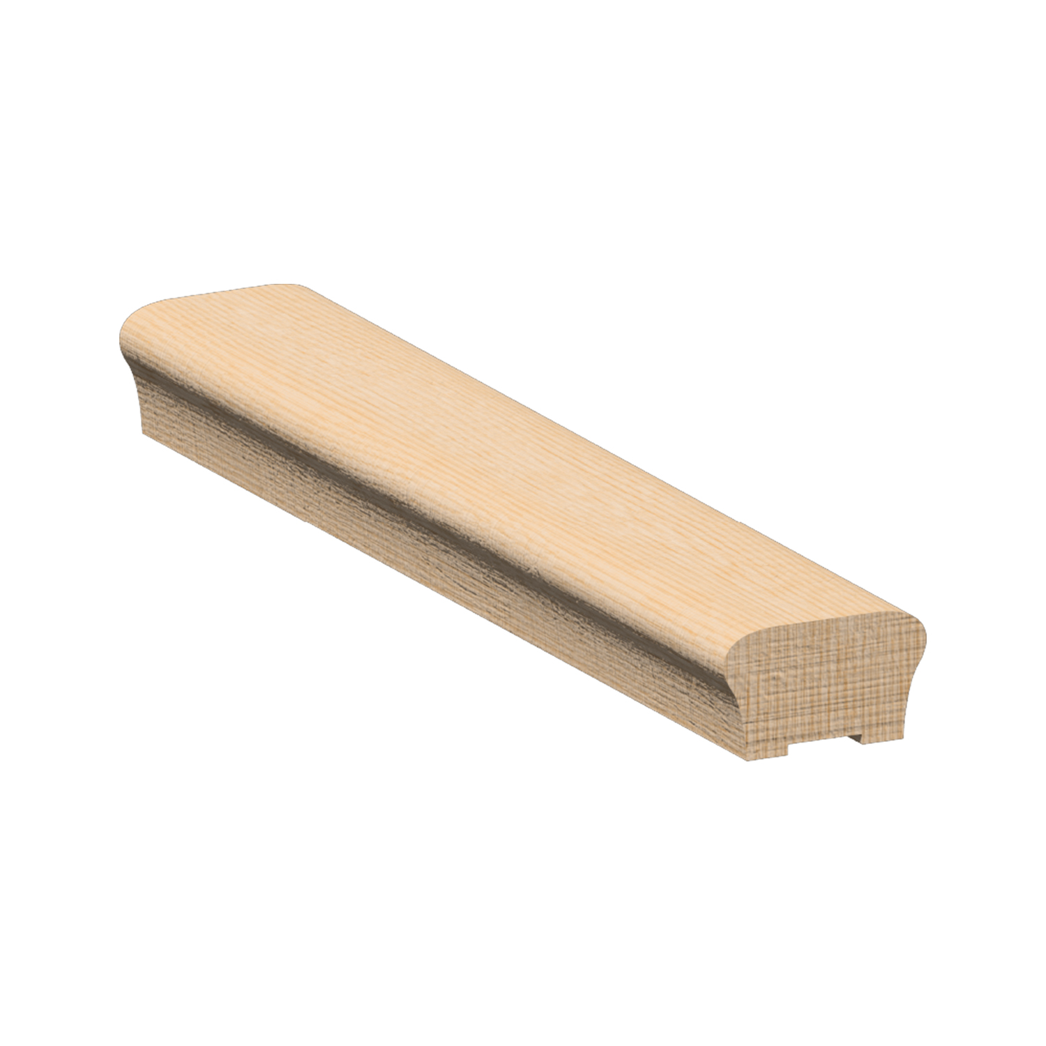 Handrail Oak With Groove 3 X 1 3/4 – Bread – M522