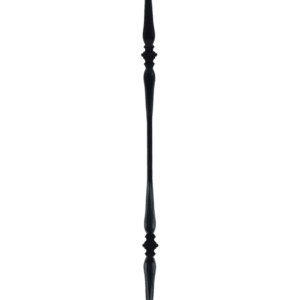 EURO – Iron Spindle Double Spoon Black – PT132D44B