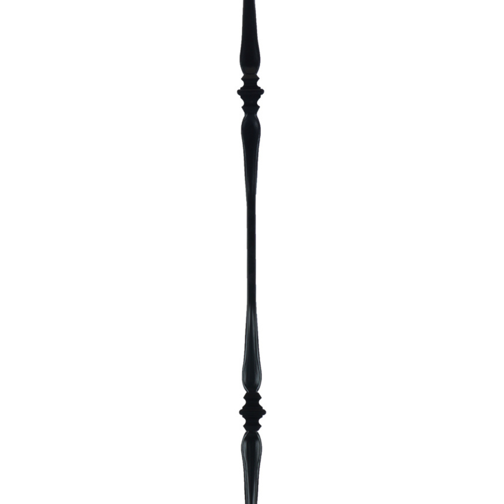 EURO – Iron Spindle Double Spoon Black – PT132D44B
