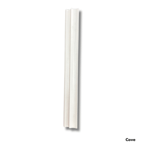 Cos – Polystyrene Decorative White Wall Panel Paintable/ Post Cover (Indoor/Outdoor) – Peel & Stick – 22″ x 114″ – Cove