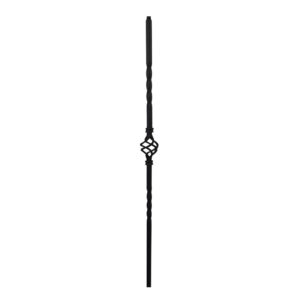 COS – Spindle Iron Matt Bar Single Basket – COS-SBK-006-HMB