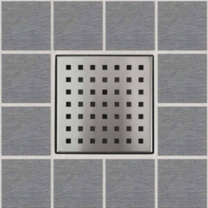 PT04 Square Drain Block Style with Blue Membrane