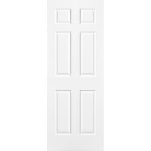 6 Panel Interior Door Wood Grain (Hollow Core)