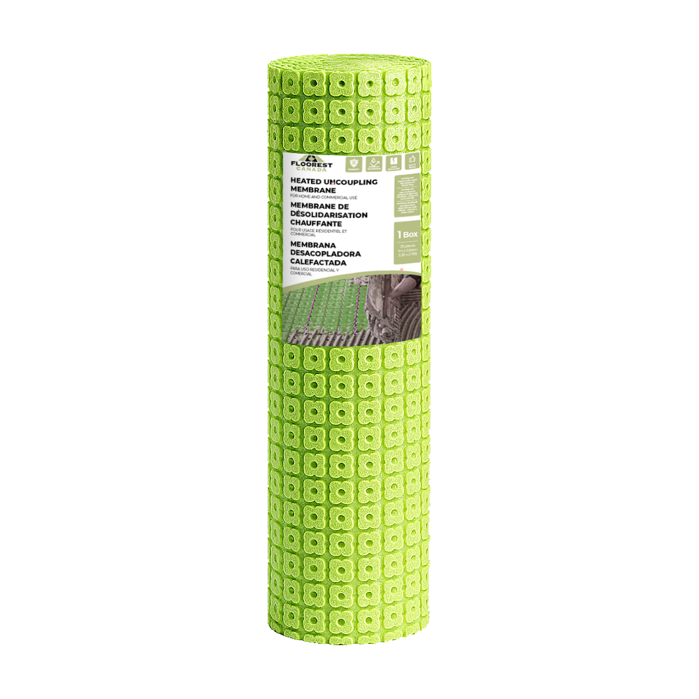Floorest Heated Uncoupling Membrane Green