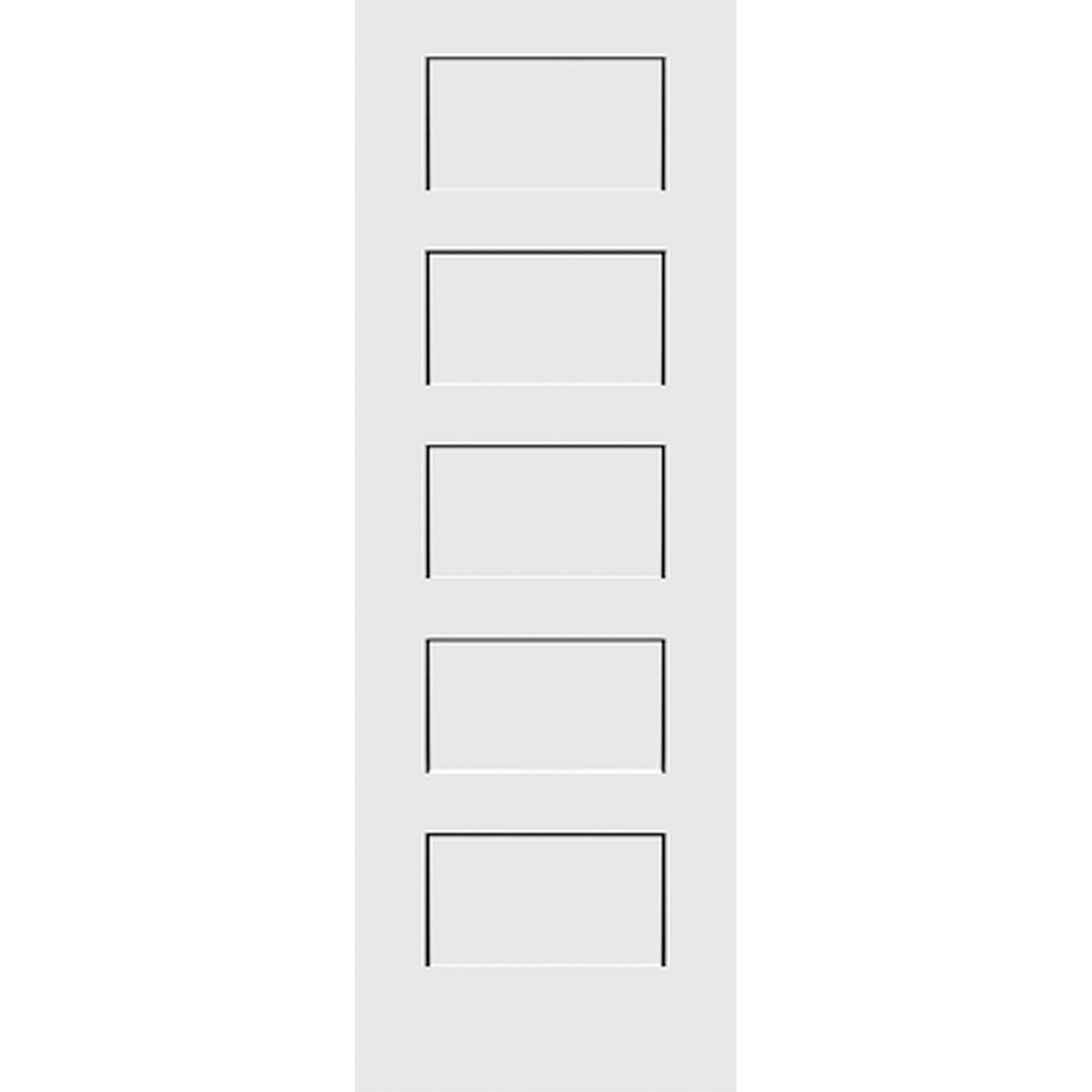 5 Panel Shaker Door (Solid Core)