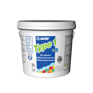 94903-53 – Mapei Type 1 Adhesive For Wall/Floor Adhesive Type1 3.78L (1GAL) QTY / SKID – 144