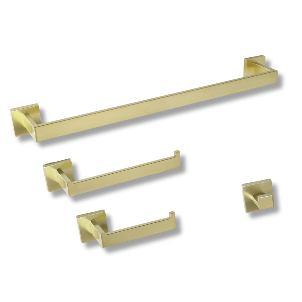 Kodaen Modern 4PC Towel Bar Kit – Square