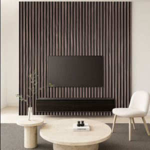 Acoustic Wall Panel – Black Vive – 1 9/16"