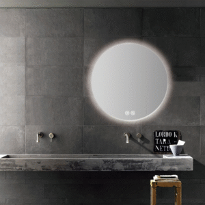 Dureno Round Back Light Mirror LED/3CCT/Dimmable/Anti Fog