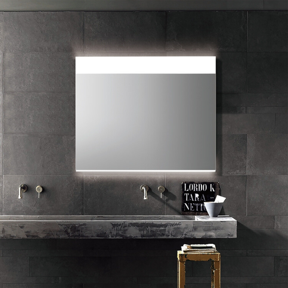 Dureno Front Top Light Mirror LED/3CCT/Dimmable/Anti Fog – Square