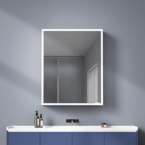 Dureno Front Light Mirror Cabinet