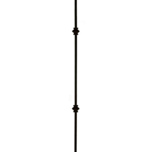 COS – Spindle Iron Matt Bar Double Knuckle Diamond – COS-DK799-1-HMB