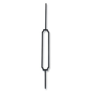 COS – Spindle Iron Matt Bar Single Lantern – COS-SLN058-HMB