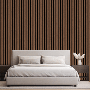 Acoustic Wall Panel – Ev Smoking Walnut – 1 9/16"