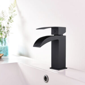 COS-F11133MB Matte Black Single Hole Faucet