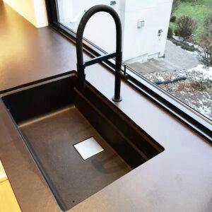 COS-F25304MB Matte Black Kitchen Faucet