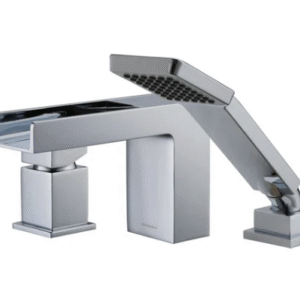 COS-F33101CP Three Holes Deck Mounted Bathtub Faucet – Chrome