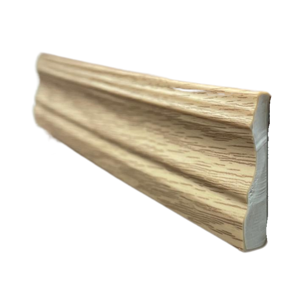 Cosmaroma – Flex Colonial Shoe Moulding Self Adhesive Oak – 1 1/4″ x 1/4″ – Sold per ft