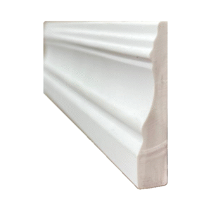 Cosmaroma – Flex Colonial Shoe Moulding Self Adhesive White – 1 1/4″ x 1/4″ – Sold per ft