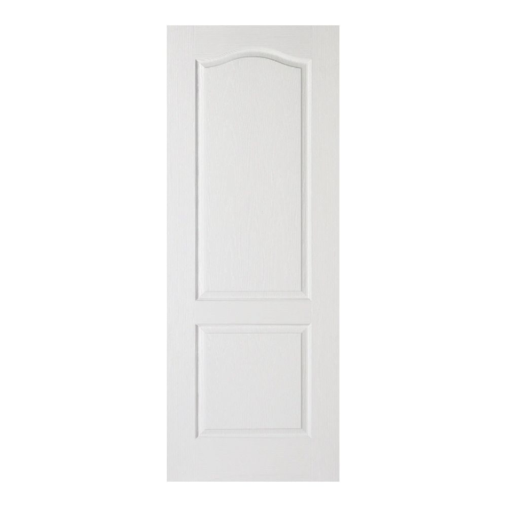 20 Minute Primed 2 Panel Arch Fire Rated Interior Door Pre Machined