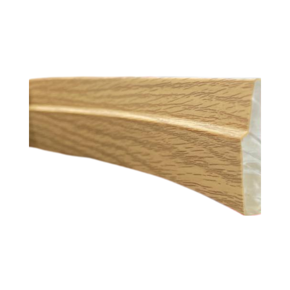 Cosmaroma – Flex Step Bevel Shoe Moulding Self Adhesive Oak – 1 1/4″ x 1/4″ – Sold per ft