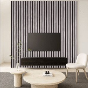 Acoustic Wall Panel – Grey Oak – 1 1/16"