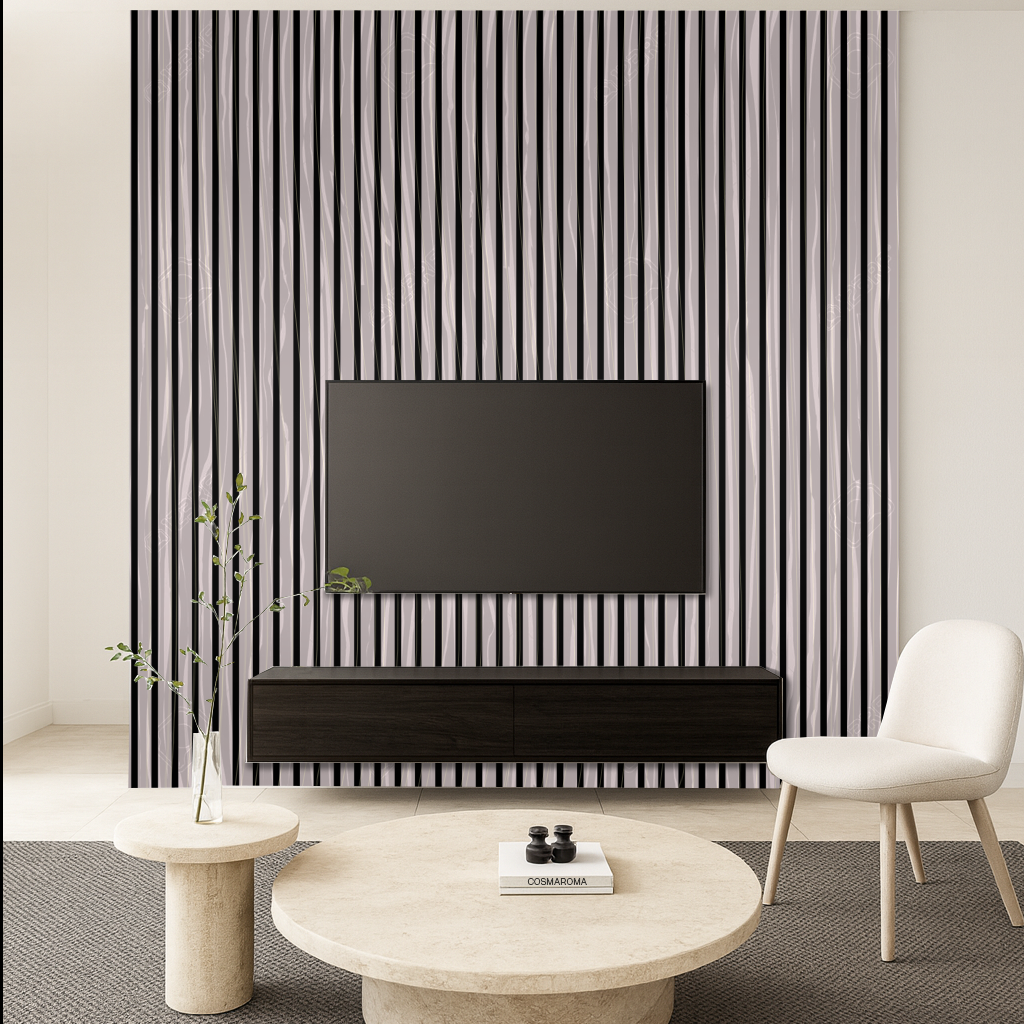 Acoustic Wall Panel – Grey Oak – 1 9/16"