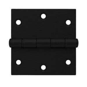 PorteGuard – Door Hinges 3″ Square – 2-piece pack