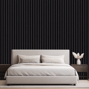 Acoustic Wall Panel – Luxury Black – 1 9/16"
