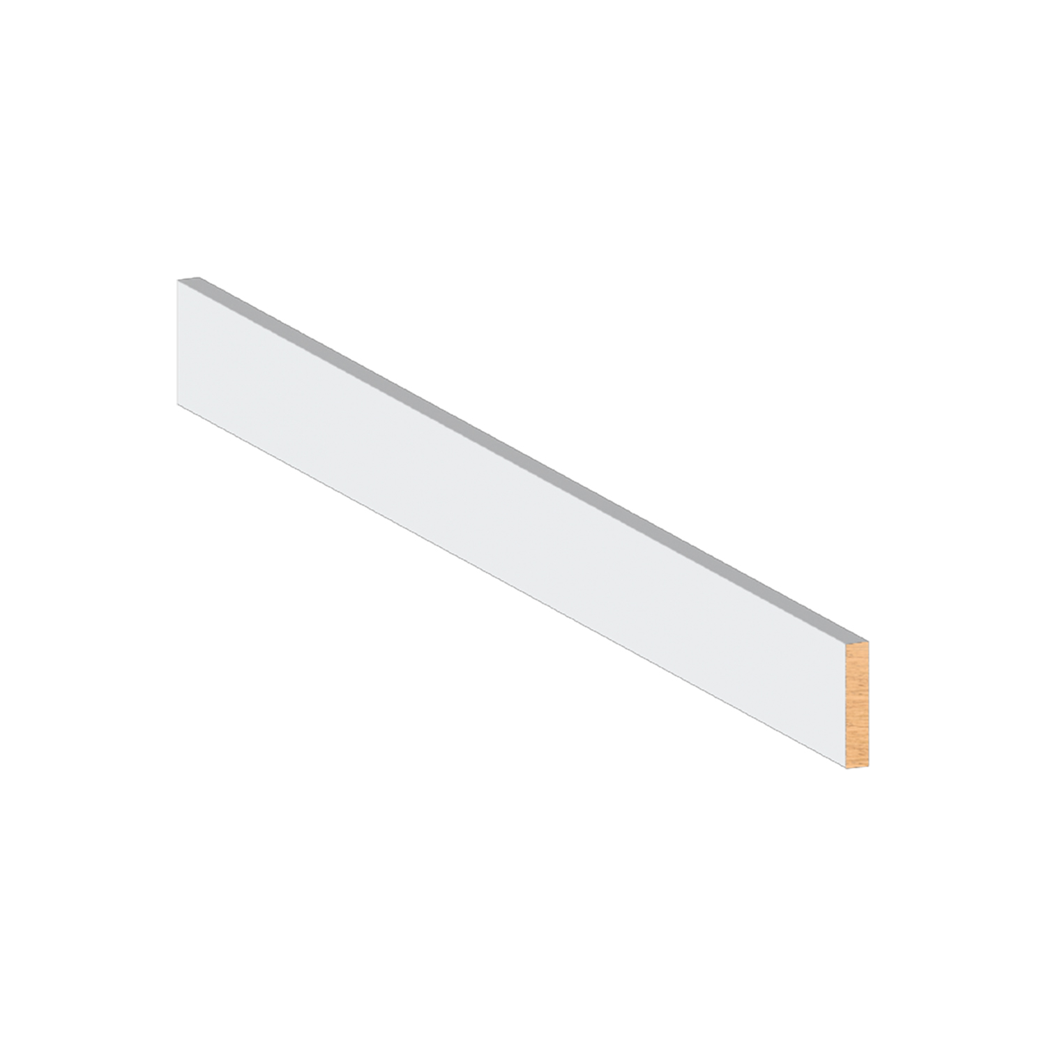 Door Stop Pine Primed Eased Edge 1 x 3/8 x 10′ – M223