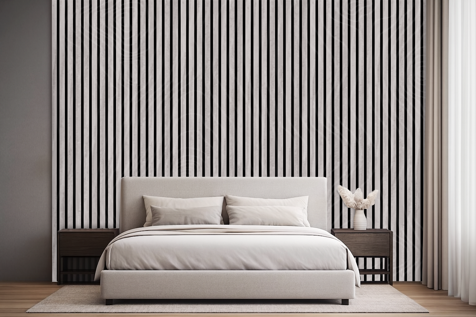 Acoustic Wall Panel – Midnight Grey – 1 1/16"