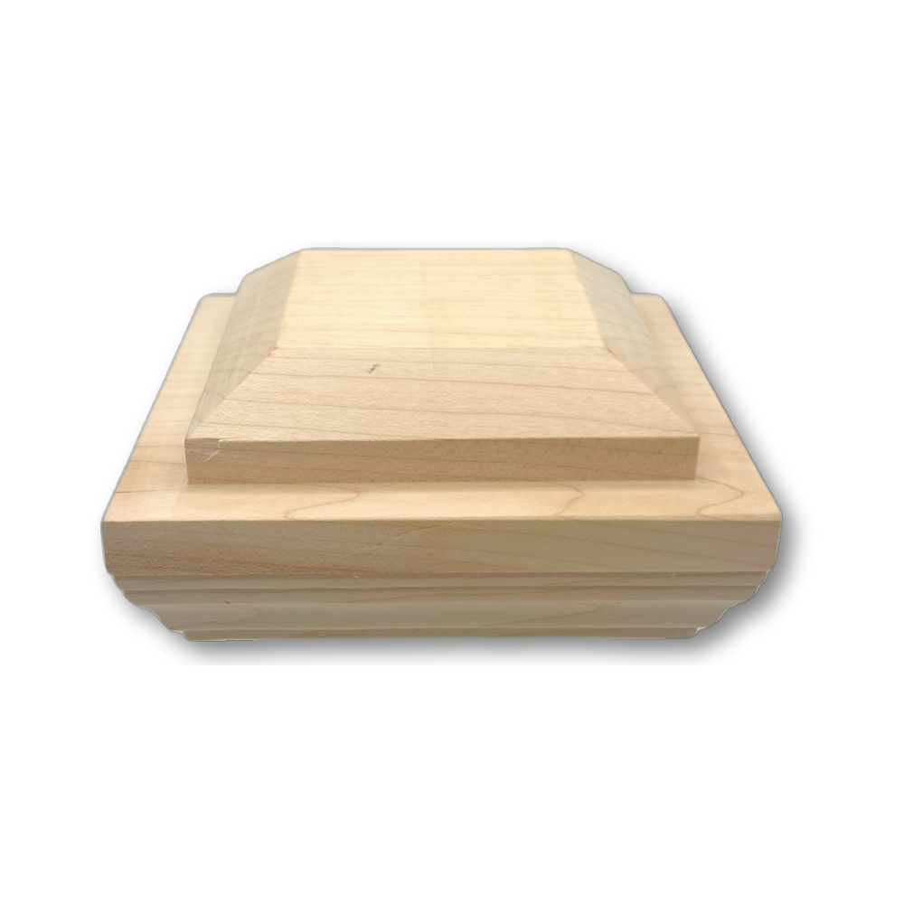Pyramid – Maple Post Cap – 2″ x 4-1/2″ x 4-1/2″ – NC12MP-P14 - Image 2