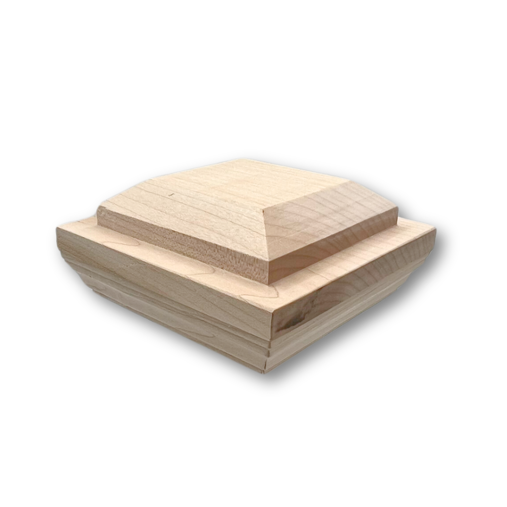 Pyramid – Maple Post Cap – 2″ x 4-1/2″ x 4-1/2″ – NC12MP-P14