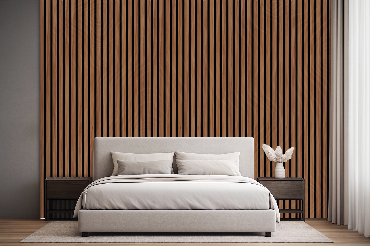 Acoustic Wall Panel – Nature South America Walnut – 1 1/16"