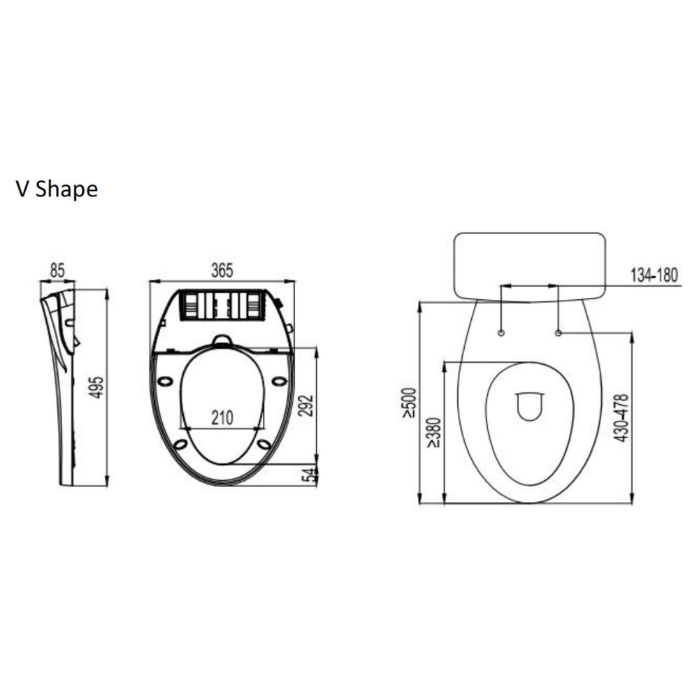 Non-Electric Bidet Seat Cover – SC-V01 - Image 3